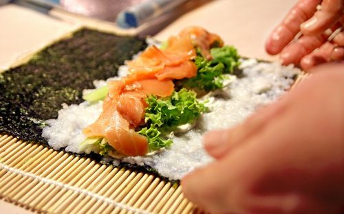 sushi kitchen algae