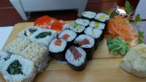 sushi japanese asia