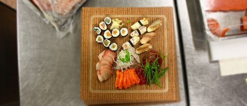 sushi sashimi dish