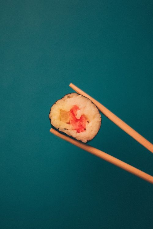 sushi chopsticks maki