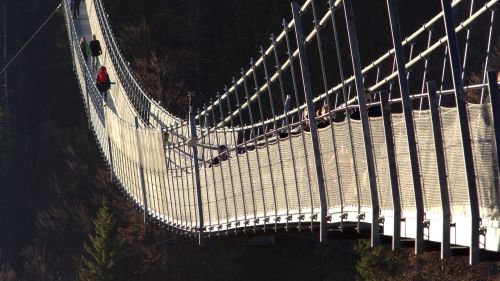 suspension bridge bridge construction bridge