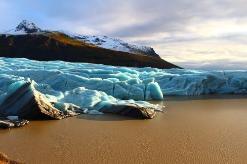 svinafellsjokull iceland iceberg