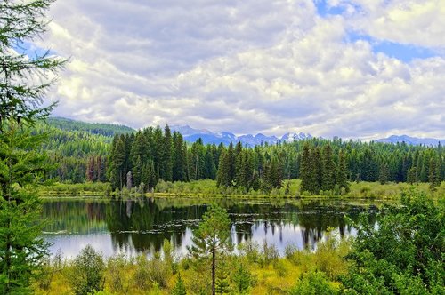 swan mountain range  montana  mountains