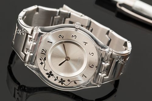 swatch watch wristwatch time