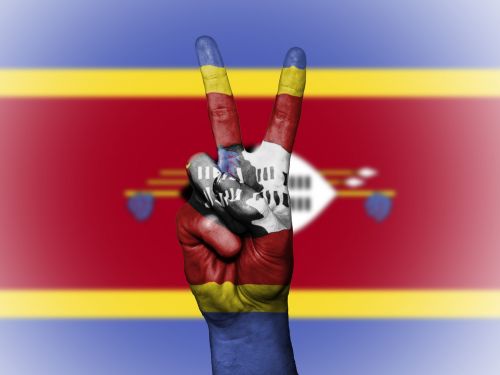 swaziland peace hand