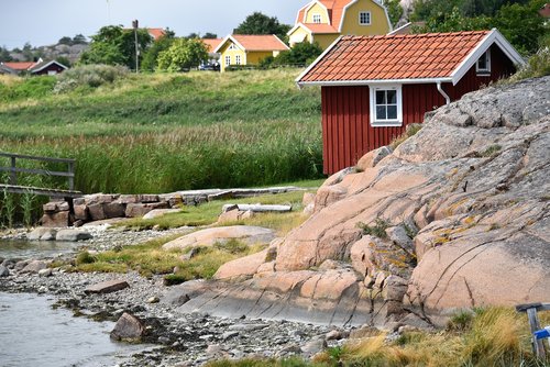 sweden  coast  sea