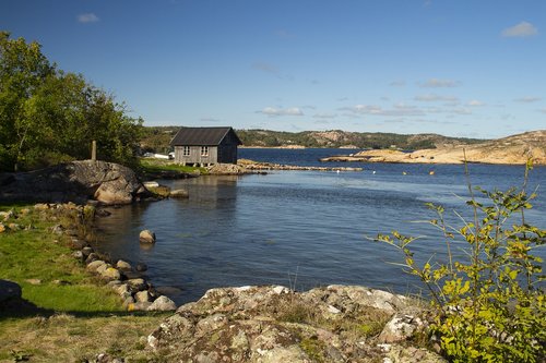 sweden  coast  sea