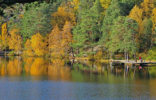 sweden river lake