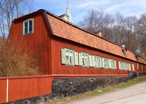 sweden building nature