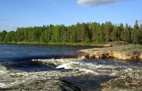 sweden scenic sky