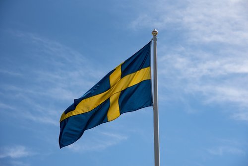 swedish flag  sweden  blue-and-yellow