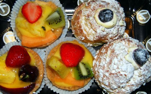 sweet pastries alimentari