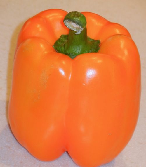 sweet pepper orange food