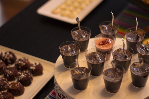 sweets  party  shots