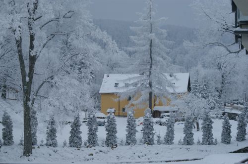 swieradow zdroj poland snow