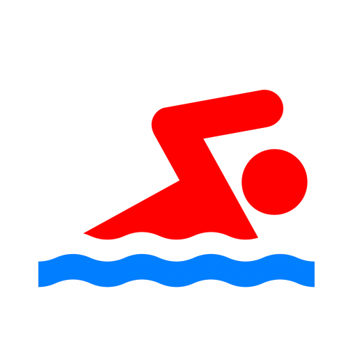 swimmer pictogram sport