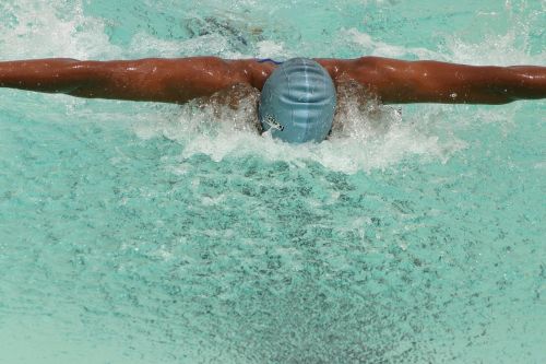 swimmer swimming woman