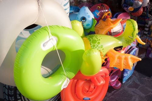 swimming ring aquatic animals inflatable