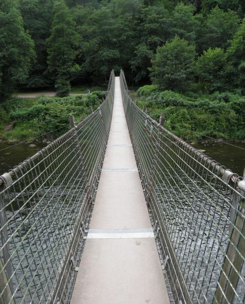 swing bridge bridge river