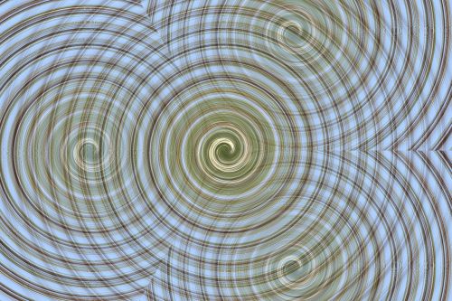 swirl spiral illusion