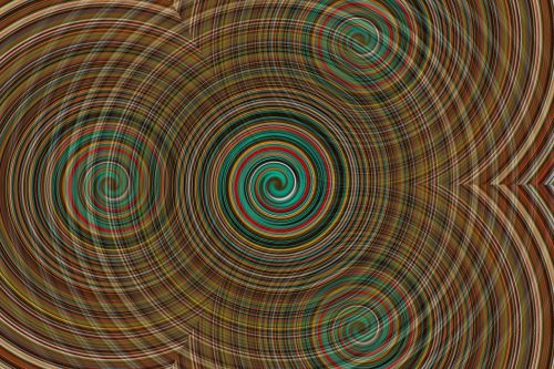 swirl spiral colors