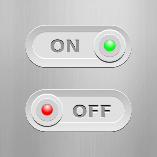 switch contact button