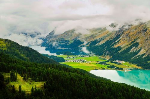 switzerland landscape sky