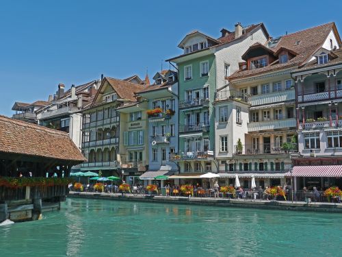 switzerland thun downtown