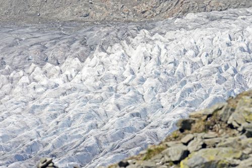 switzerland aletsch glacier bottleneck