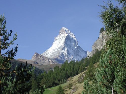 switzerland zermatt matterhorn