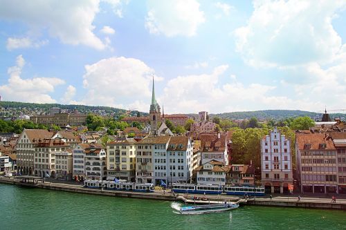 switzerland zurich limmat