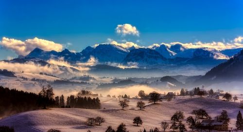 switzerland panorama mountains