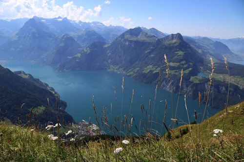 switzerland  mountains  landscape