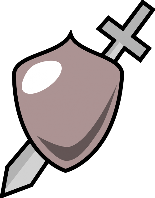 sword shield armor