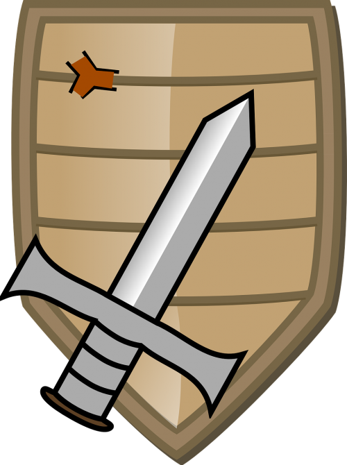 sword shield knight