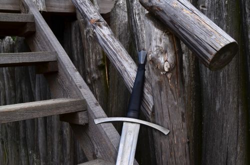 Sword Standing On Fort
