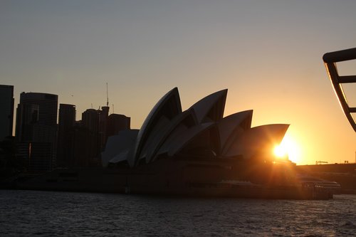 sydney  australia  sunset
