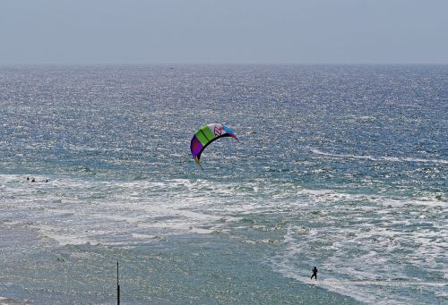 sylt summer kite surfing
