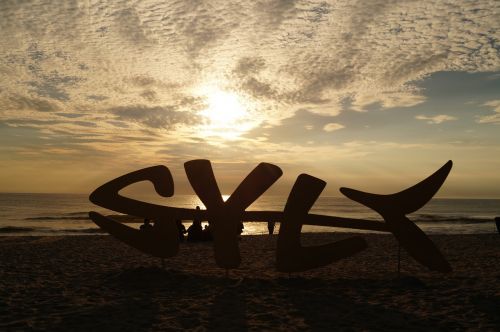 sylt sea sunset