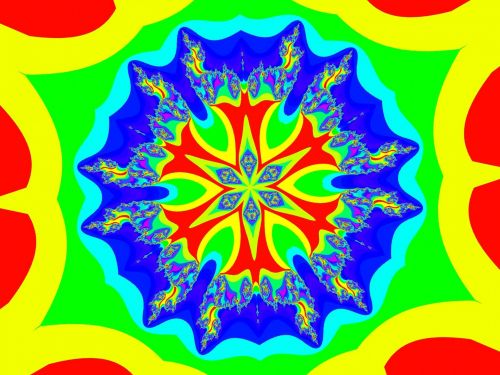 Symmetry Fractal Kaleidoscope
