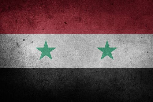 syria national flag middle east