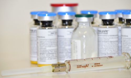 syringe ampoules needle
