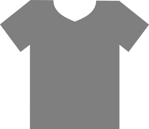 t-shirt gray blank