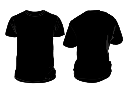 t-shirt black clothing