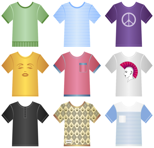 t-shirts tees clothing