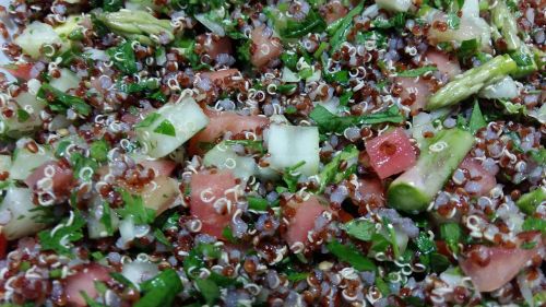 tabbouleh quinoa lunch