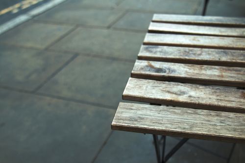 table urban wooden