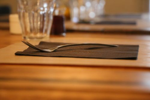 table fork food