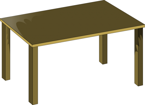 table brown wood