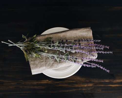 table  wooden  morning